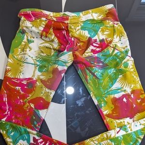 Freddy workout pant, small, multi-color print